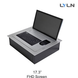 Motorized Foldable 17.3 Inch Monitor  Easy Installation For Training Room